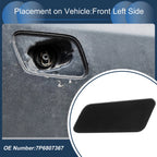 Front Left Washer Nozzle Cover Cap for Volkswagen Touareg (2011–2014) 1 Pcs
