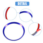 Set of 4 Wheel Rim Center Cap Hub Rings for Mazda 3 CX-30  Blue