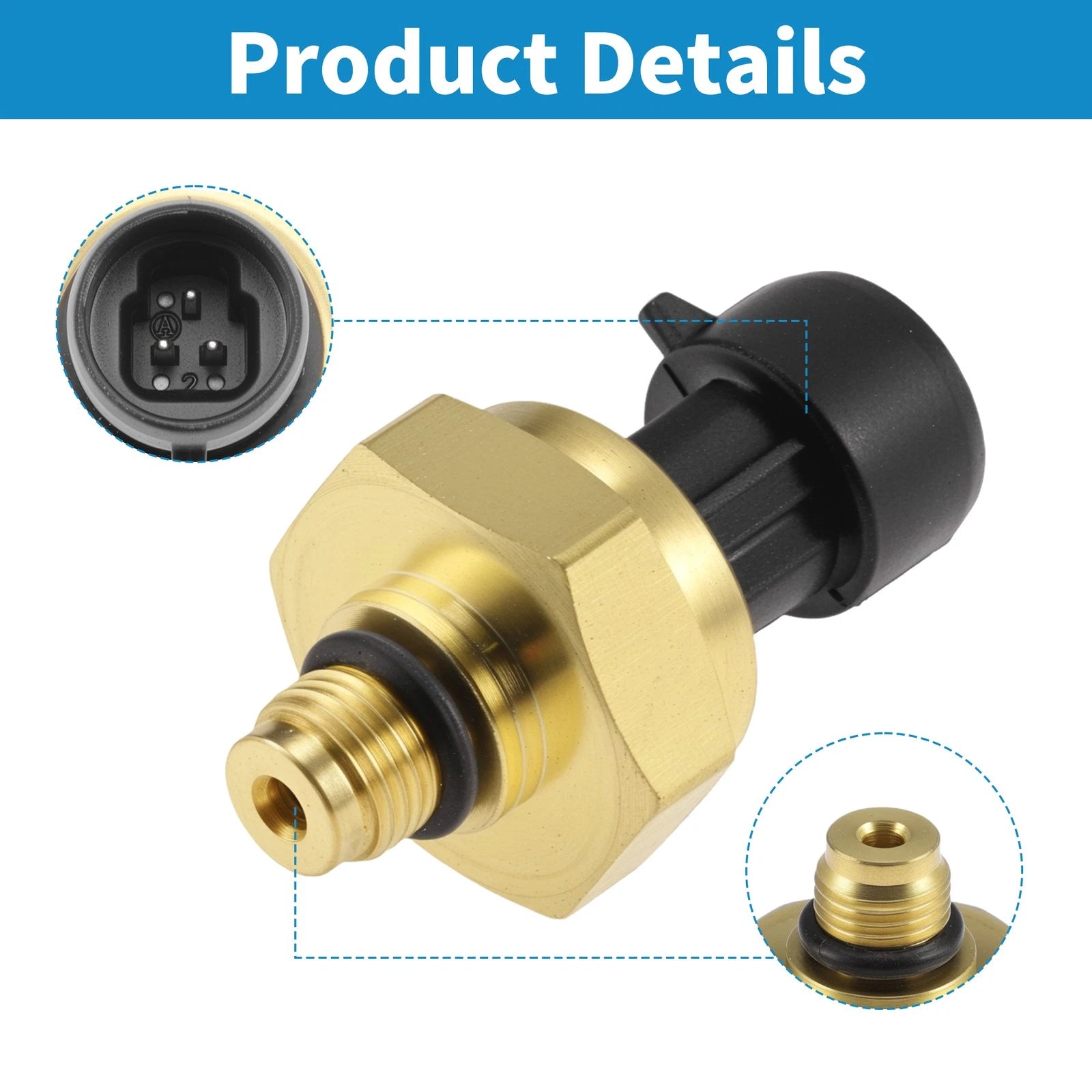 1 pcs Engine Oil Pressure Sensor No.1839416C91 for Ford F-650 (2007–2008)