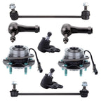 Front Wheel Bearing Hub Tie Rod Ends Sway Bar Ball Joint for Saturn Vue (2002–2007)