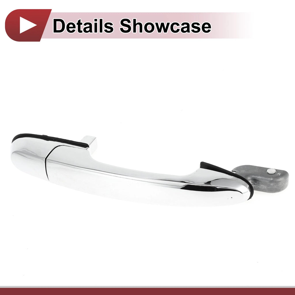 Car Door Handle Grip for Hyundai Tucson (2016–2023) No. 836502E010 Silver Tone