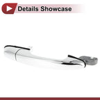 Car Door Handle Grip for Hyundai Tucson (2016–2023) No. 836502E010 Silver Tone