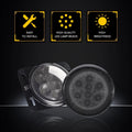 LED Signal Marker Side Fender Lights for Jeep Wrangler JK (2007–2018)