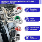 139 Piece A/C O Ring Kit for Vehicle Air Con Systems (Universal)