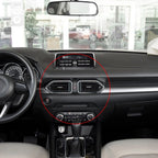 Carbon Fiber Style Side Air Vent Outlet Cover Trim for Mazda CX-5 (2017–2024)