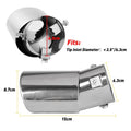 Exhaust Tip for Auto Car Stainless Steel Replacement Accessories (S)