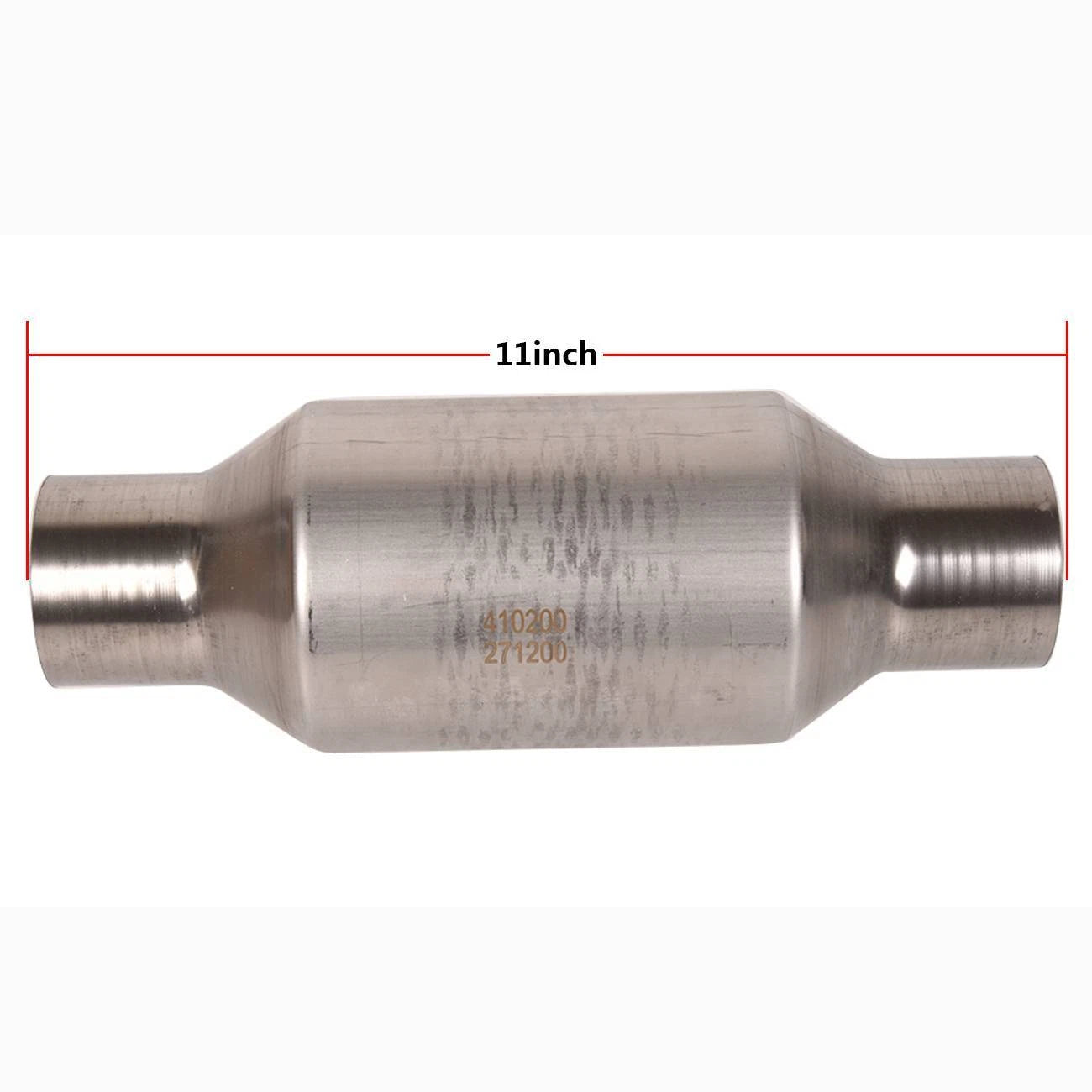 2" Stainless Steel High Flow Catalytic Converter for Universal Fit