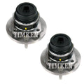 Set of 2 Front Timken Wheel Bearing & Hub Kit for Ford Lincoln Mercury (RWD)