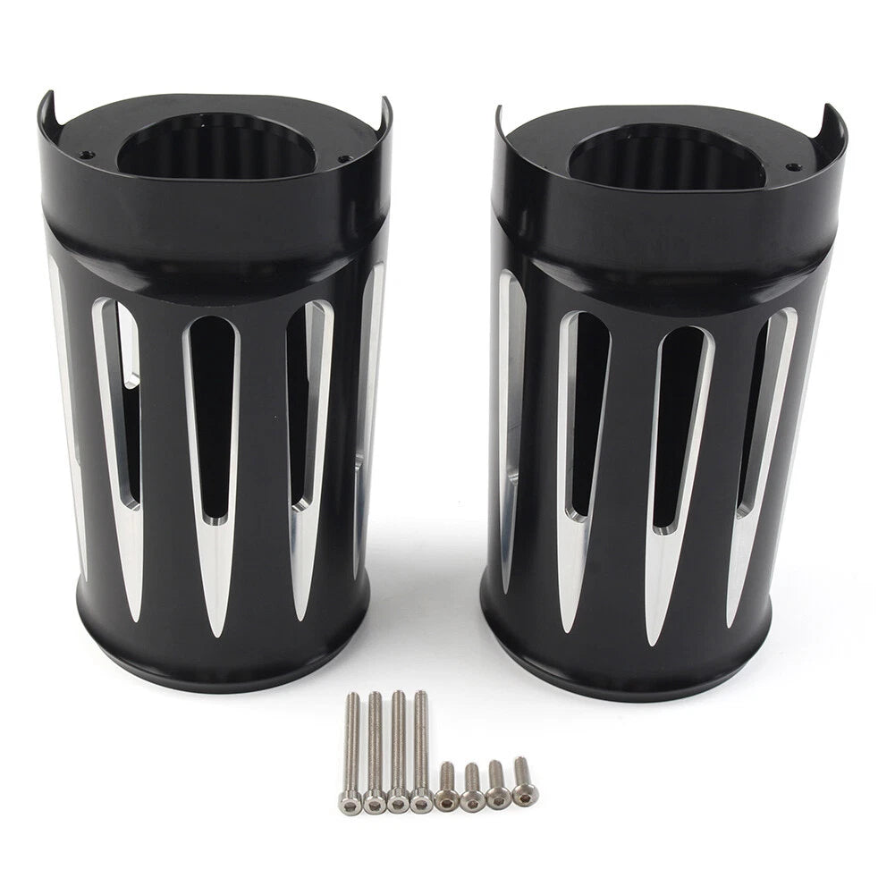 Fork Boot Slider Covers for Harley Electra Street Road Glide King CVO (2014–2022)