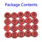 20pcs Caulk Cap Sealer for Caulking Tube Glue Nozzle (Universal)