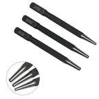 Set of 3 Center Punch Marking Tools for Metal Wood Plastic 232 332 432