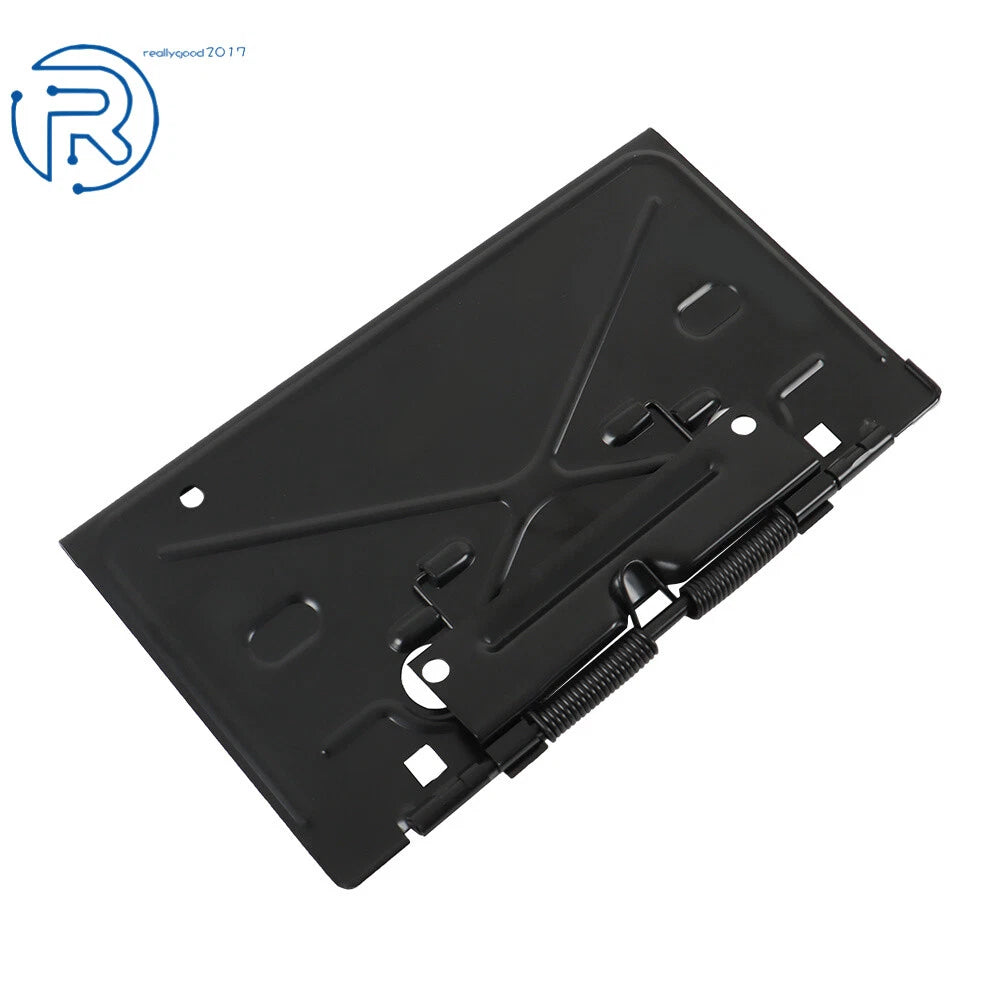 Steel License Plate Bracket for Chevrolet (1968-1972) Black E-coat