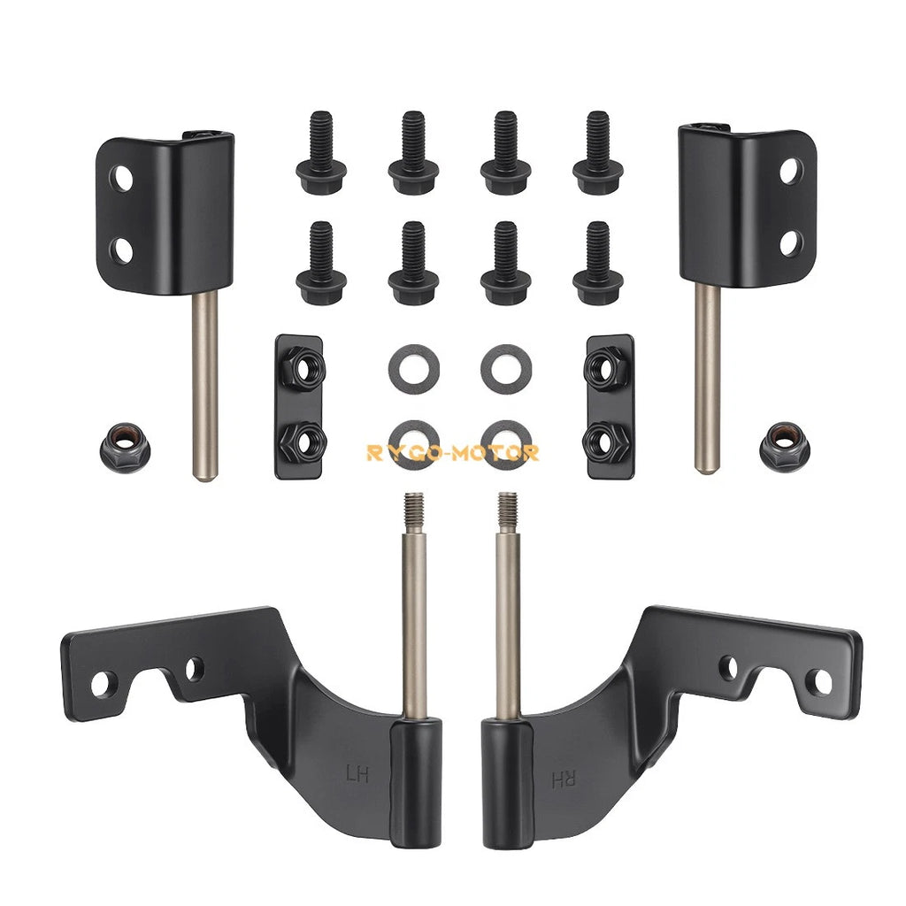 Half Door Hinge Hardware Kit for Polaris Ranger XP 1000/Crew XP 1000 (2018–2023)