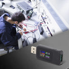USB Voltmeter Ammeter for Compact Design Vehicles