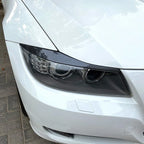 Headlight Eyebrow Eyelid Cover Trim for BMW 3 Series E90 E91 (2005–2012)