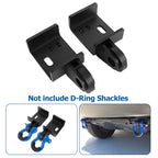 Front Tow Hook Mounting Brackets D Ring for Toyota Tacoma (2009–2023)