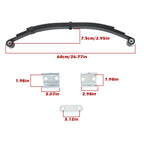 Single Trailer Axle Suspension Kit for Trailer (2000–2000)