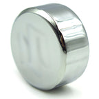 Chrome Brake Fluid Reservoir Cap Cover for Universal Bikes (40mm)