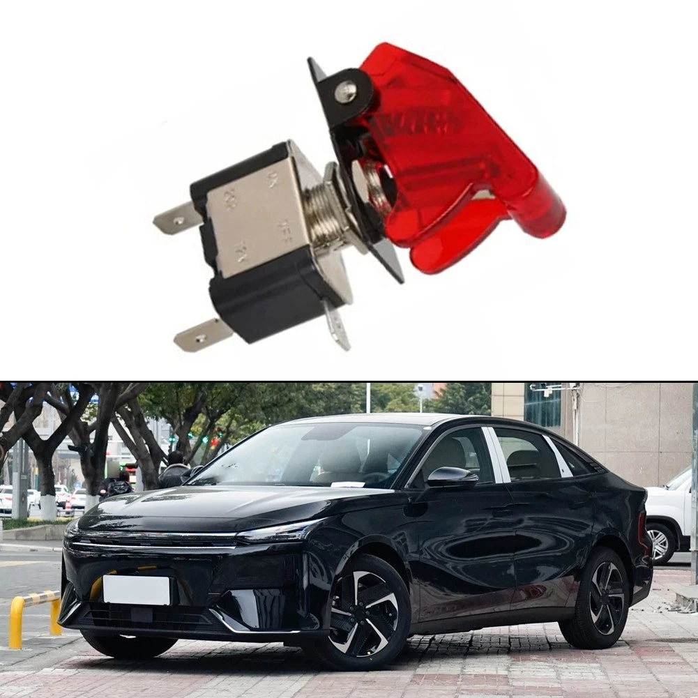 LED Toggle Switch 12V 20A SPST for Car Boat Fog Lights