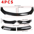 Front Bumper Lip Splitter Spoiler Body Kit for BMW