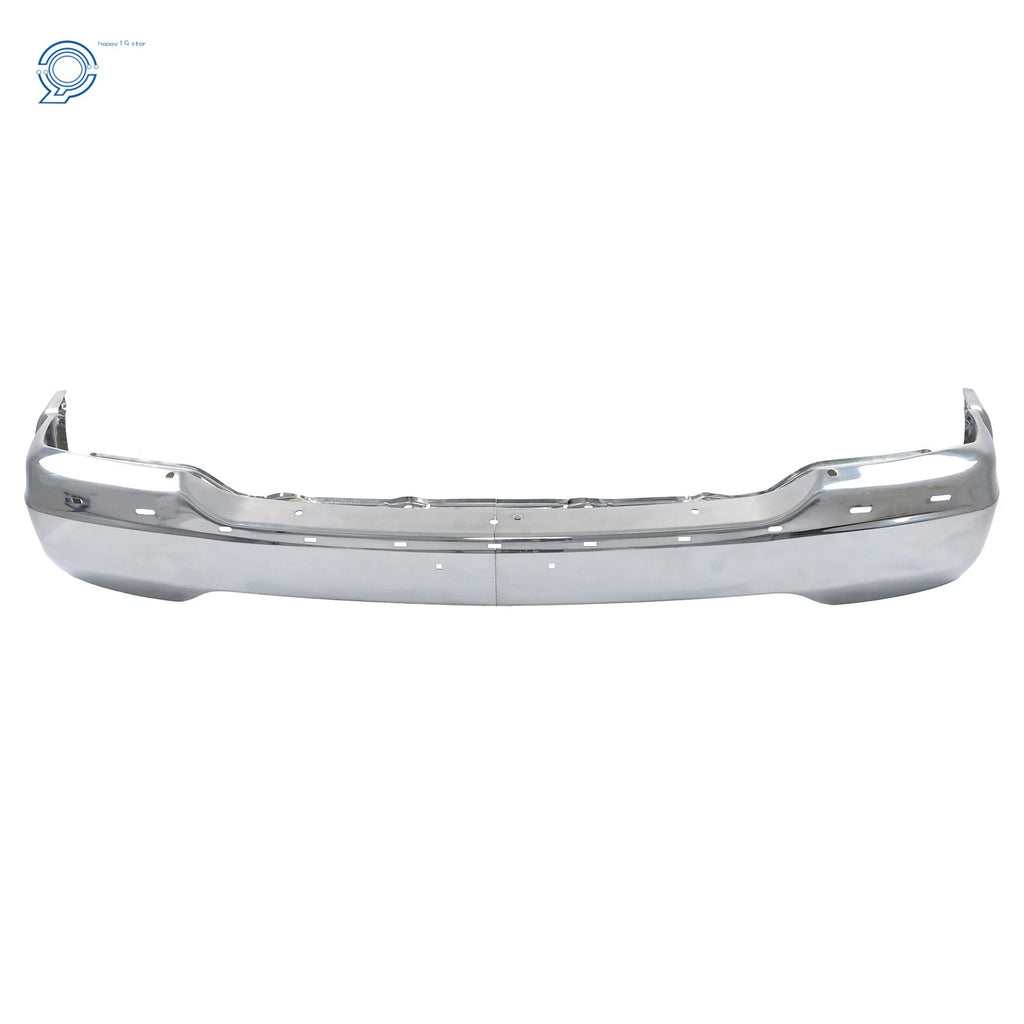 Chrome Split Front Bumper for GMC Yukon (2000–2006) Sierra 1500 2500 3500 (1999–2002)