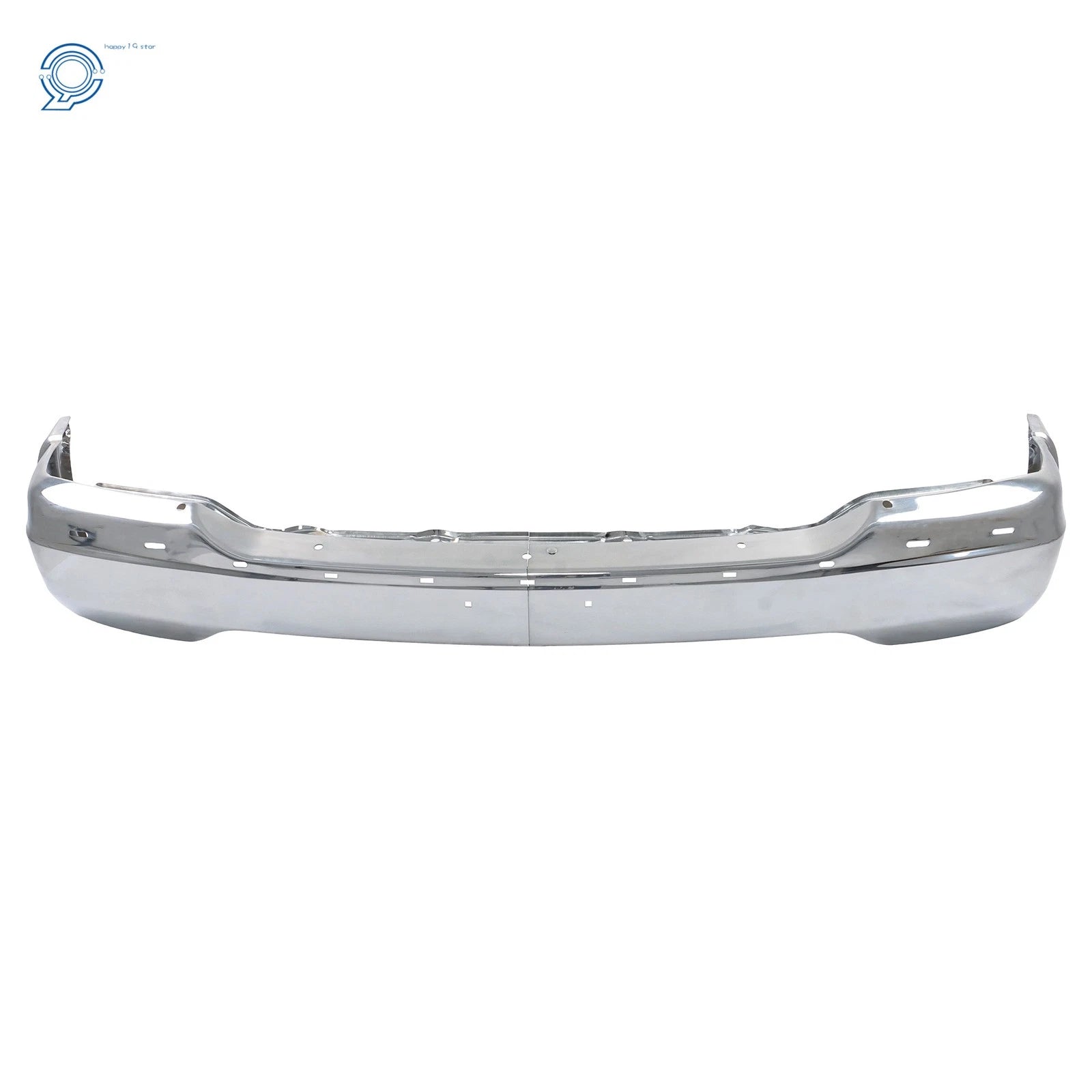 Chrome Split Front Bumper for GMC Yukon (2000–2006) Sierra 1500 2500 3500 (1999–2002)