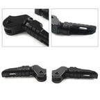 CNC Aluminum Front Foot Pegs for T100 T120 (2016-2022) - Black Pair