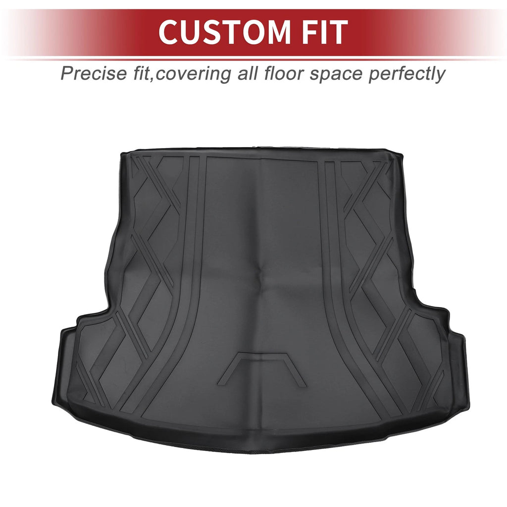 Cargo Liner Rear Trunk Mat for Volkswagen Jetta (2019–2023) TPE Diamond Pattern