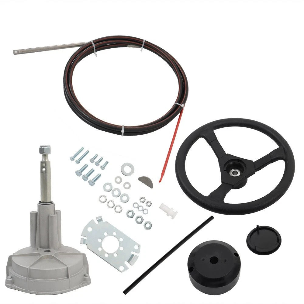 Boat Rotary Steering System for Outboard Motors (14Ft)