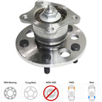 Wheel Hubs for Toyota Solara (1999–2003) Front & Rear 5 Lug with Bearing