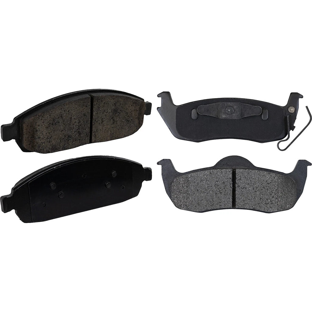 Set of 4 Brake Pads for Jeep Grand Cherokee Commander (2006–2010)