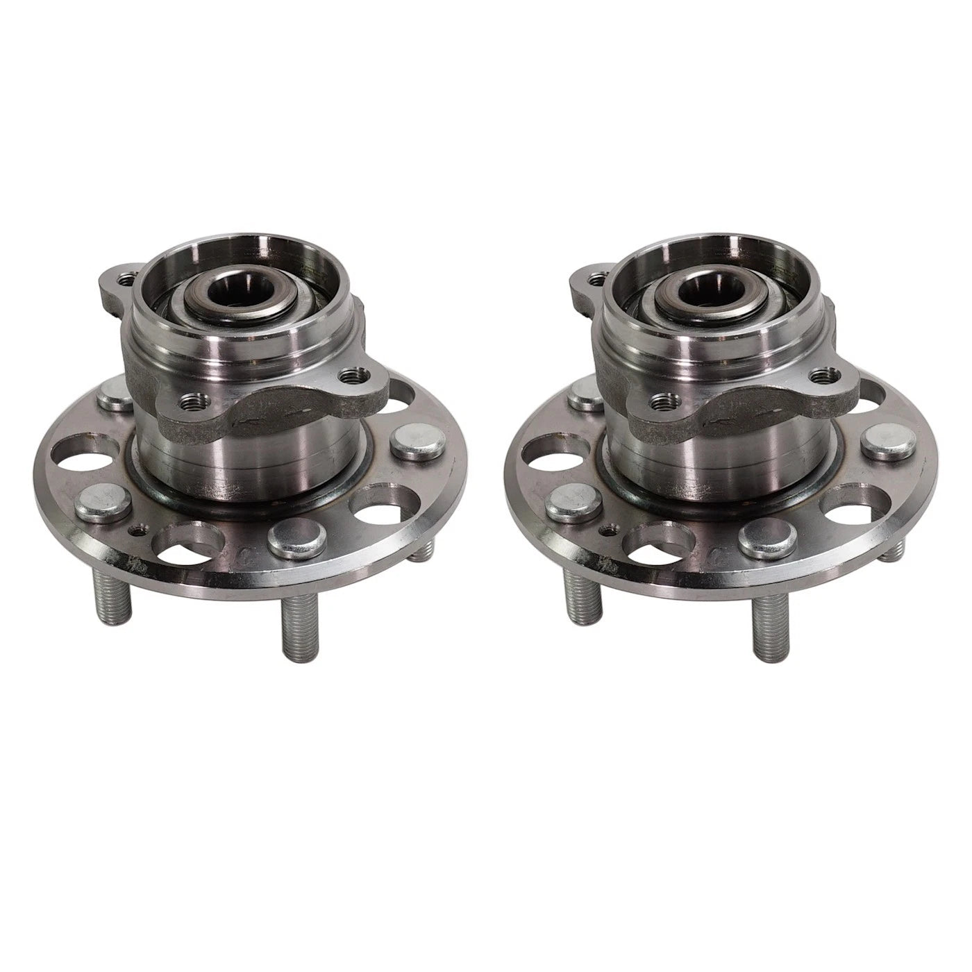Set of 2 Wheel Hubs for Hyundai Elantra (2007–2010) Rear 5 Lug with Bearing