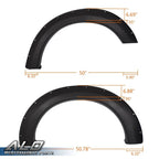 Set of 4 Pocket Rivet Style Fender Flares for F-150 (2004–2008)