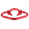 Passenger Grab Handle Grip Bar for Kawasaki ZX6R (2007–2017) ZX-10R (2006–2017) Red