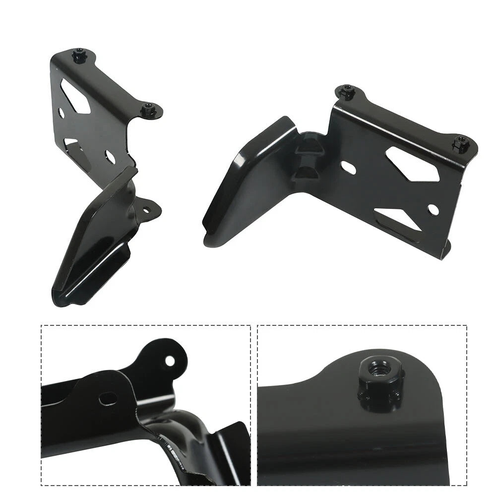 Set of 2 Bumper Brackets for Dodge Challenger (2015-2018)
