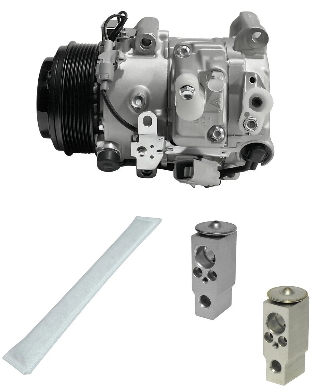 AC Compressor Kit Replacement for Toyota Highlander 3.5L (2010–2013)