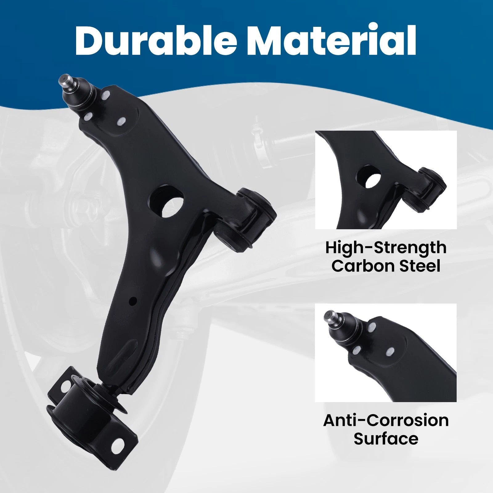Front Lower Left Control Arm w/ Ball Joint for Ford Focus (2004–2011) CMK80408