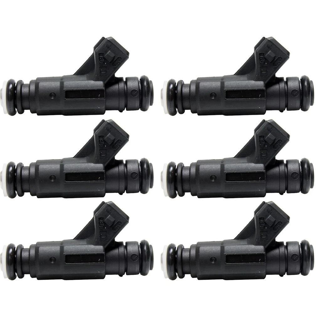 Set of 6 Fuel Injectors for BMW 3 Series E30, 5 Series E34