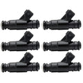 Set of 6 Fuel Injectors for BMW 3 Series E30, 5 Series E34