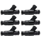 Set of 6 Fuel Injectors for BMW 3 Series E30, 5 Series E34
