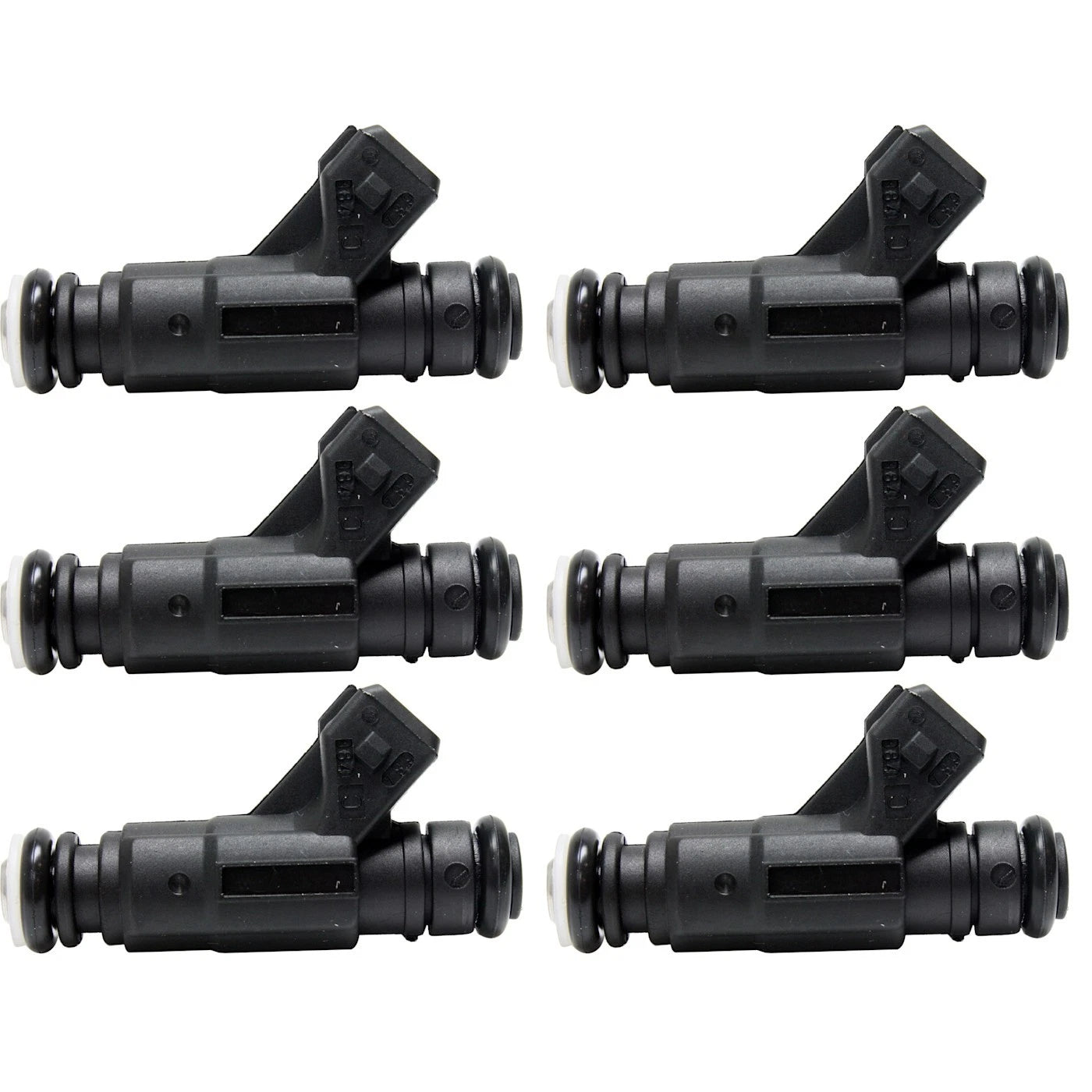 Set of 6 Fuel Injectors for BMW 3 Series E30, 5 Series E34