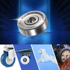 2 Pcs 634ZZ Deep Groove Ball Bearings for Car (4x16x5mm)