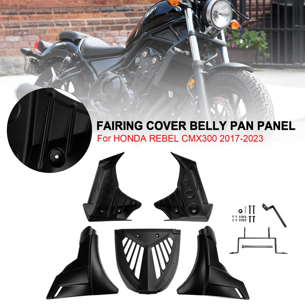 Fairing Cover Belly Pan Panel Engine Guard for Honda Rebel CMX 300 (2017–2023)