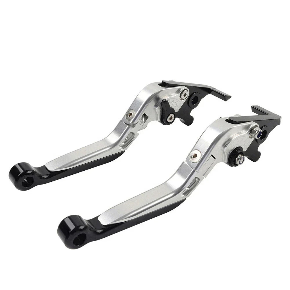 Silver CNC Extendable Brake Clutch Levers for BMW S1000XR (2015-2021)