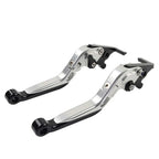 Silver CNC Extendable Brake Clutch Levers for BMW S1000XR (2015-2021)
