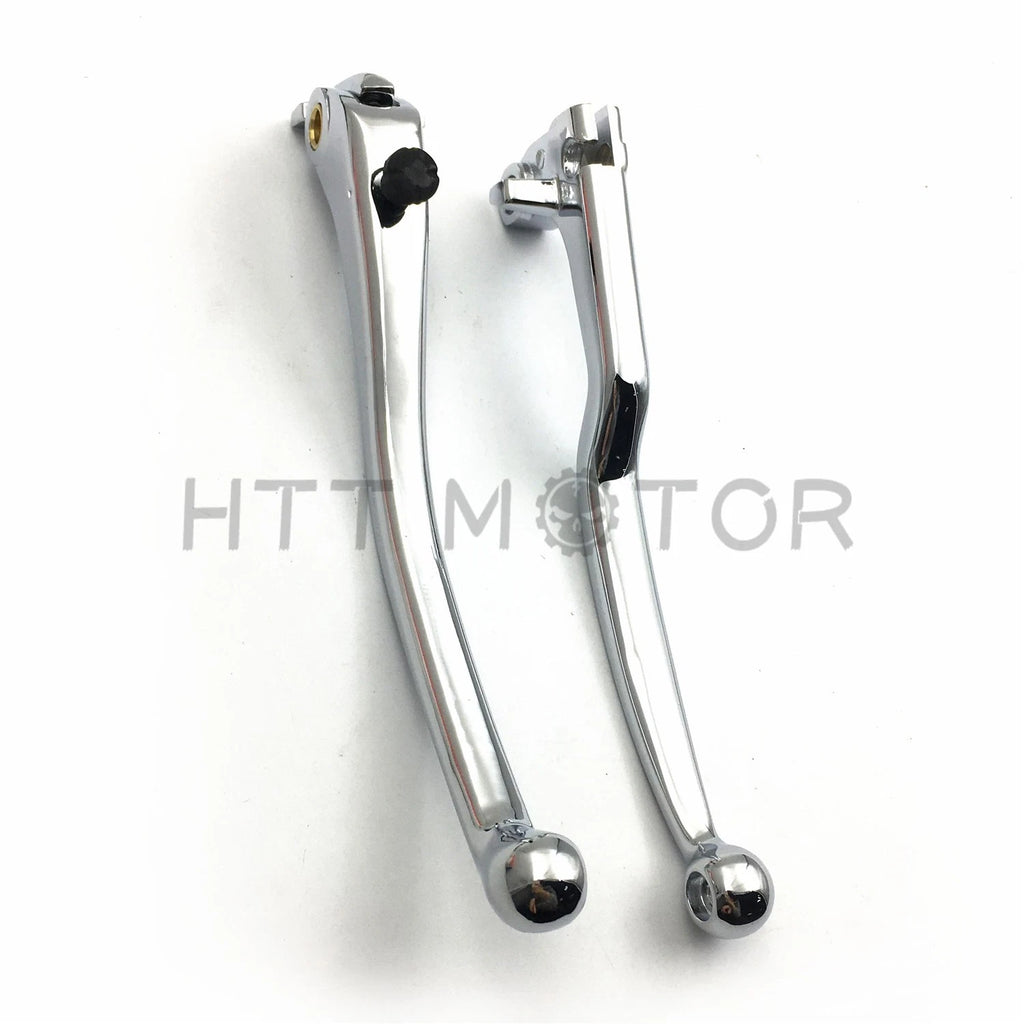 Chrome Hand Lever Set for Yamaha YZF-R1 YZF-R6 (2004–2012)