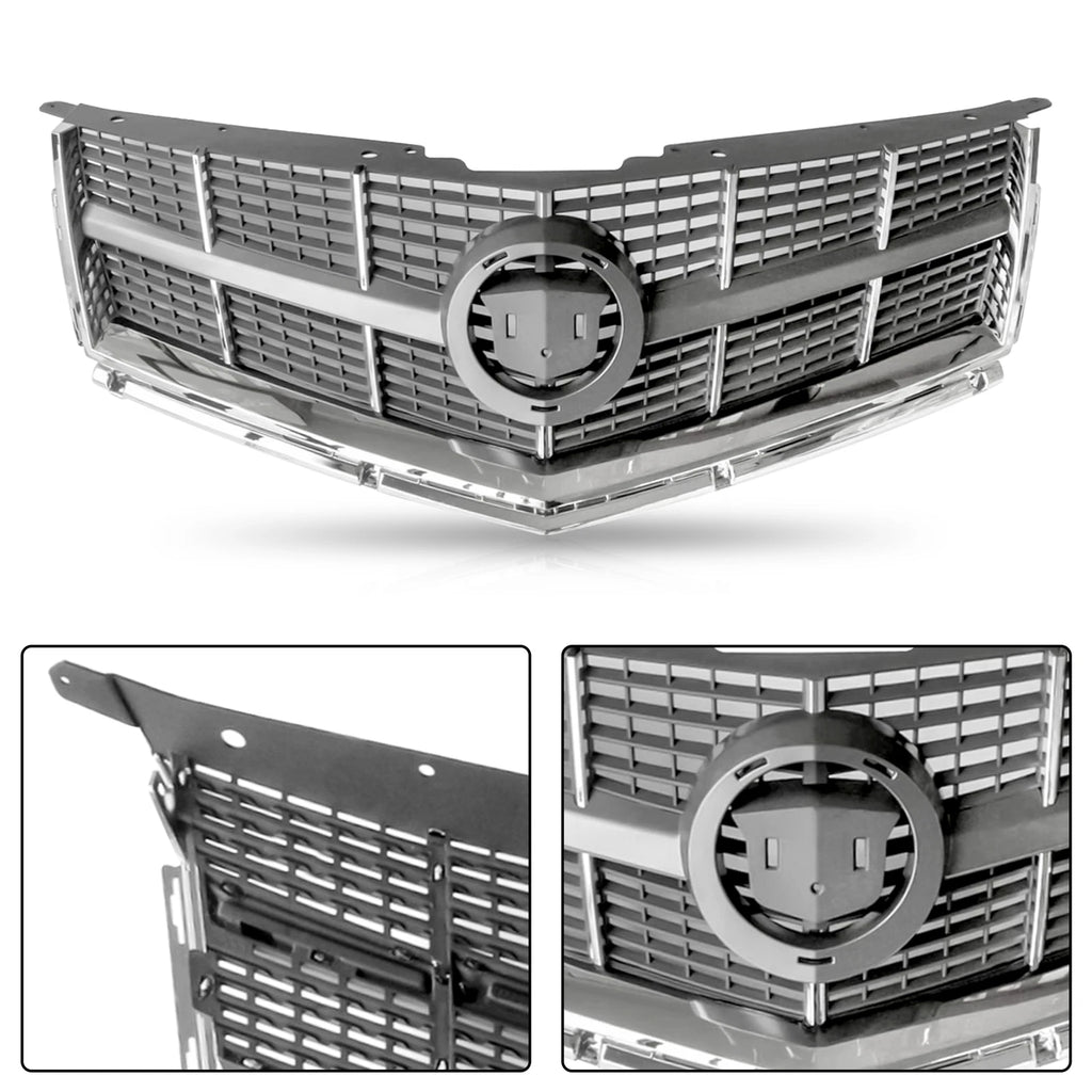 Chrome Front Bumper Upper Grille for Cadillac SRX (2010-2012)