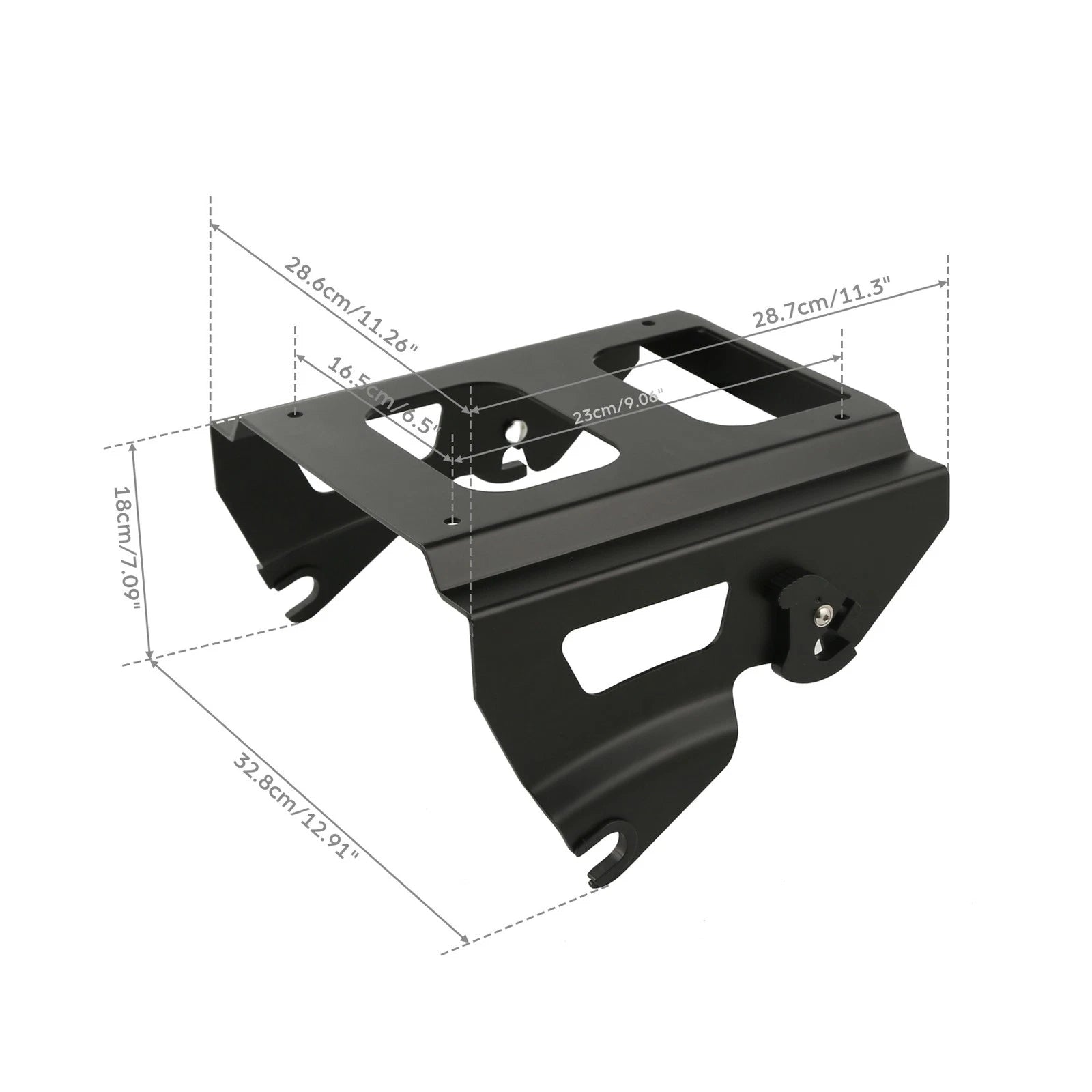 Solo Mount Rack for Harley Touring Road King Street Glide (2009–2013)