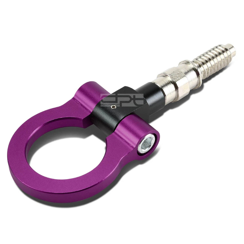 1.88" Aluminum Purple Racing Towing Hook Kit for European Cars