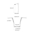 15" Rise Ape Hanger 1 1/4" Handlebar for Harley Road King Fat Boy (2018–2023)